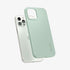 ACS01612 - iPhone 12 Pro Max Case Thin Fit in black showing the back